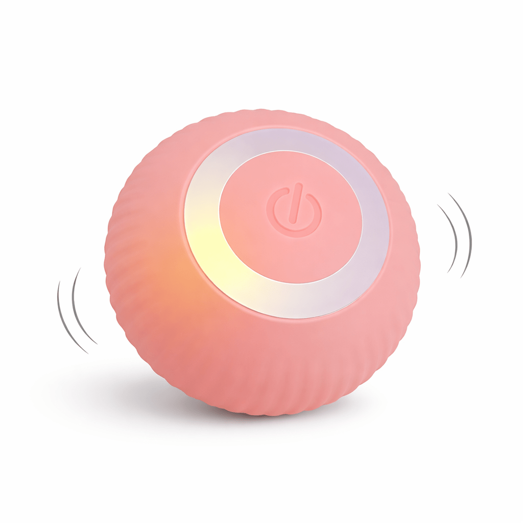 Cat or Dog Toy Ball Intelligent Funny Cat Ball 360 Degree (Pack of - 1) - Wuflly