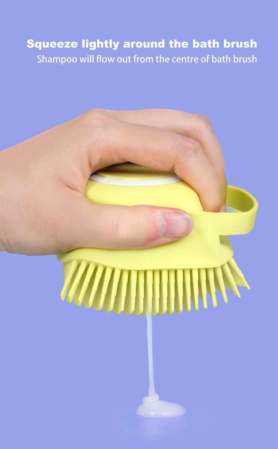 Silicone Dog Bath Brush - Wuflly