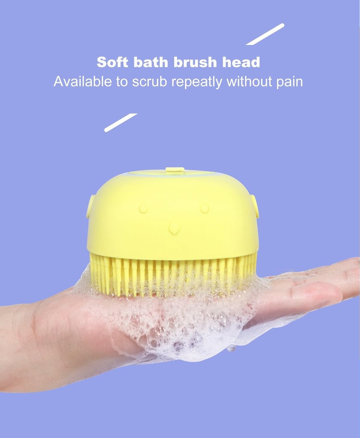 Silicone Dog Bath Brush - Wuflly